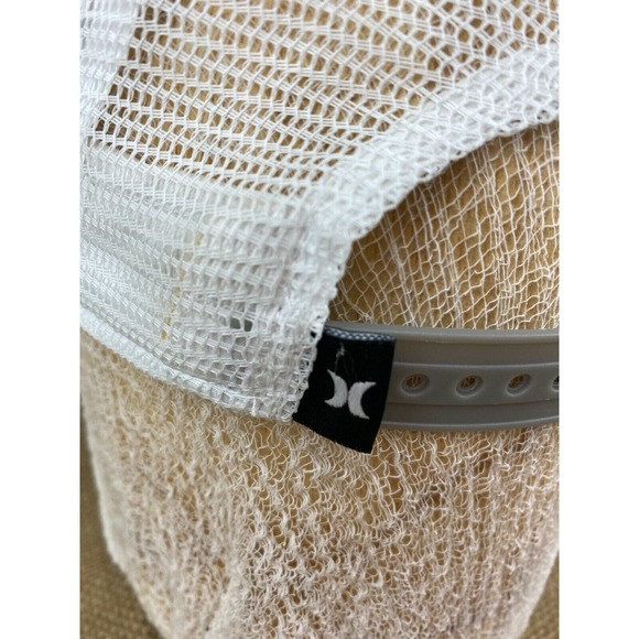 Hurley Mesh Snapback Truckers Hat Striped Front Cap - Picture 5 of 8